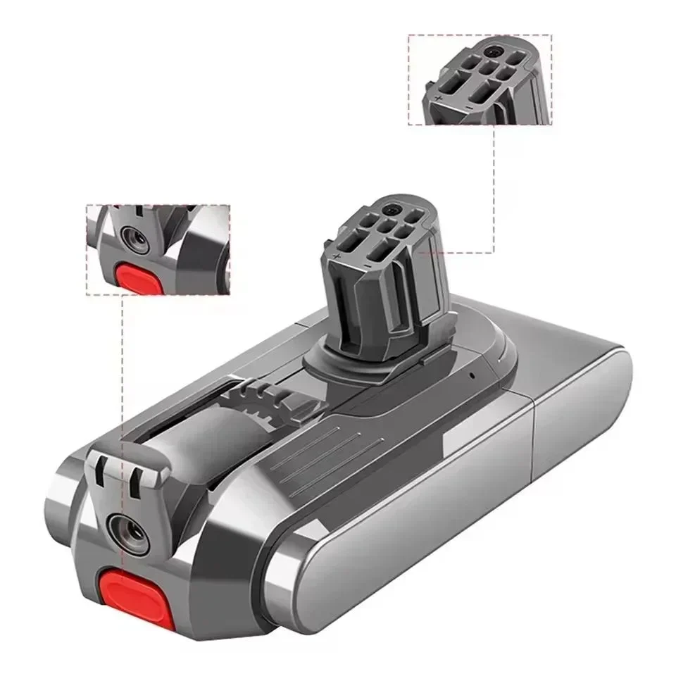 For Dyson V12 Detect Slim Cordless 25.2V 6800mAh Battery Compatible Models SV20, SV30, SV35, SV46 Vacuum Cleaner