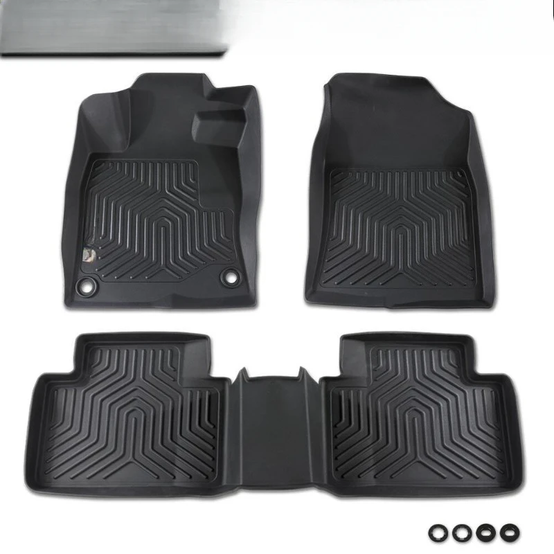 

Fit For 2016-2021 Honda Civic Floor Mats Liners TPE All Weather United States