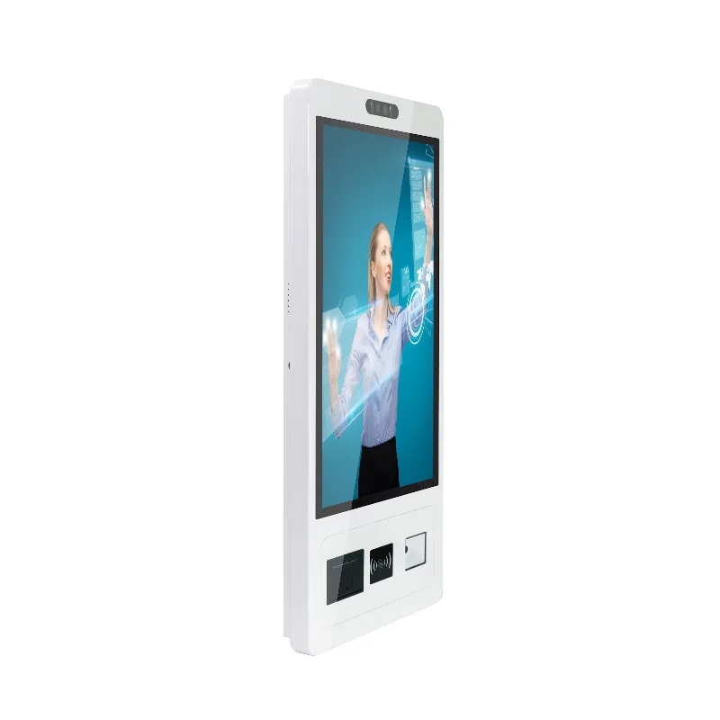 Interactive Self Service Payment Kiosk Automatic Touch Screen Kiosk Self Ordering Machine for Restaurant