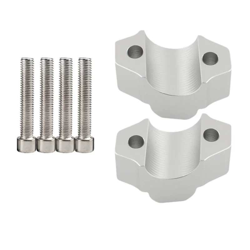 

AA-подставка для руля для XSR900 XSR-900 XSR-900 2016-2024, аксессуары для мотоциклов, зажим для руля, удлинительный адаптер, серебристый