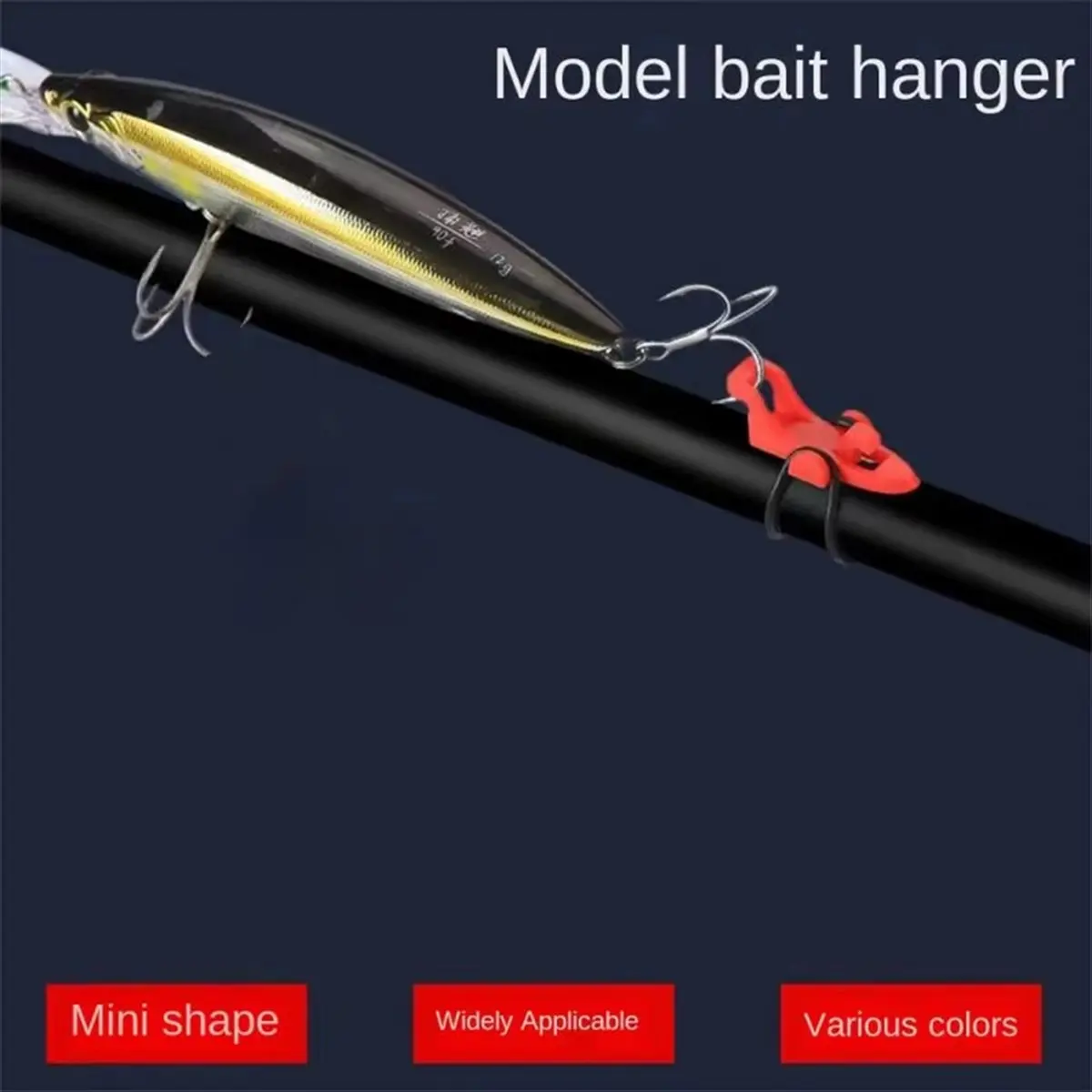 Top Sale 30pcs Fishing Rod Pole Hook Keeper Lure Bait Holder Lure Accessories Jig Hooks Keeping Holder Fishing Tool