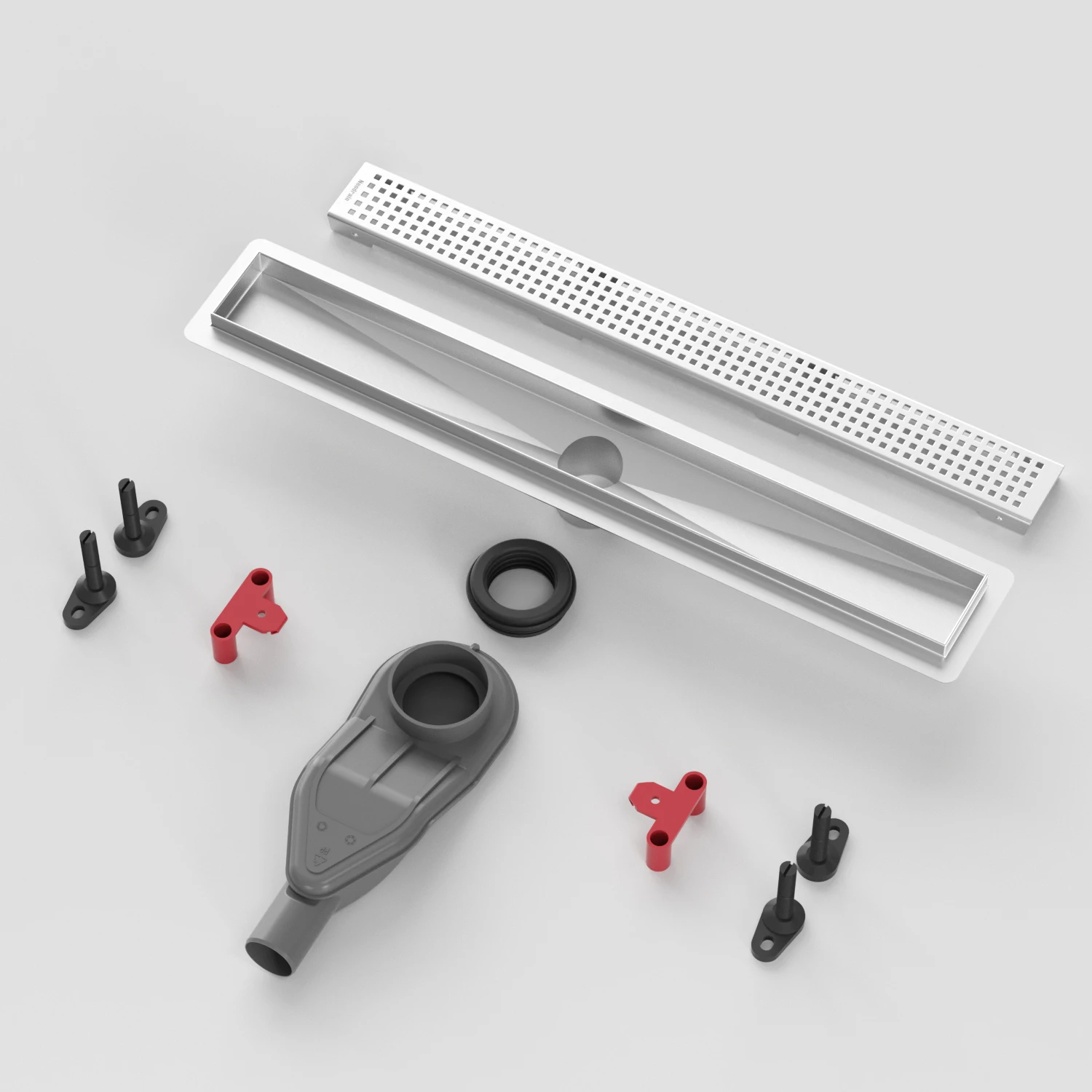 

Durable Stainless Steel Anti Odor Floor Drain Linear Shower Drain with Water Seal Side Discharge