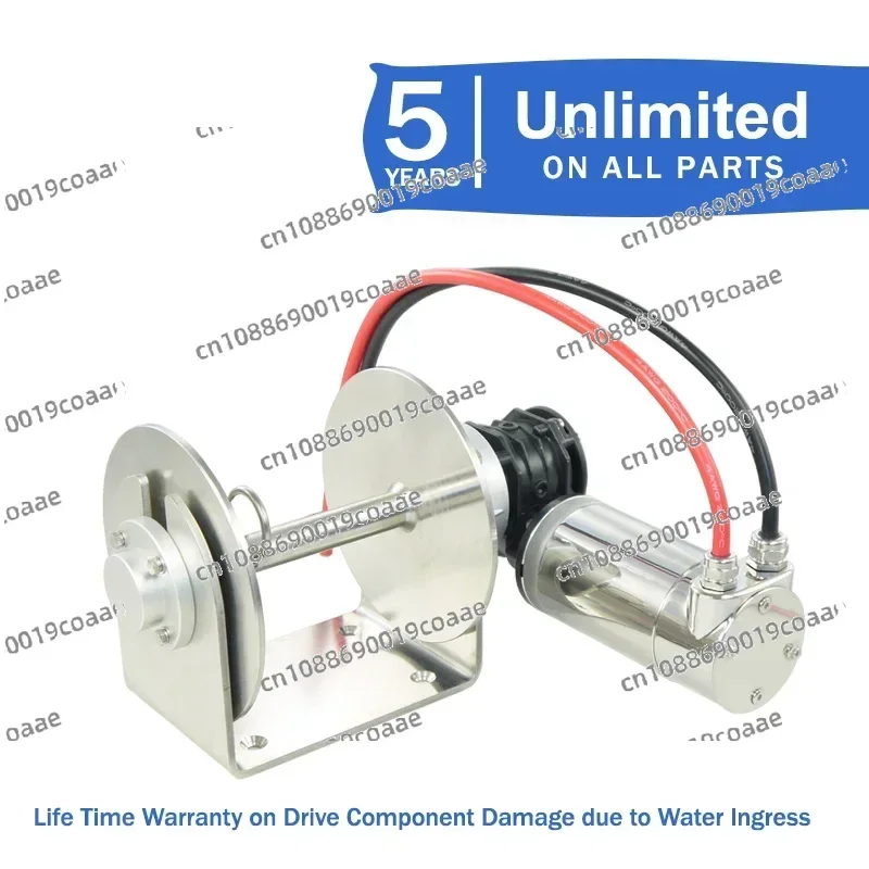 MX1-HD912 IP68 Fully Waterproof 900W/12V Boat Drum Anchor Winch for Boats Up To 6m/20ft