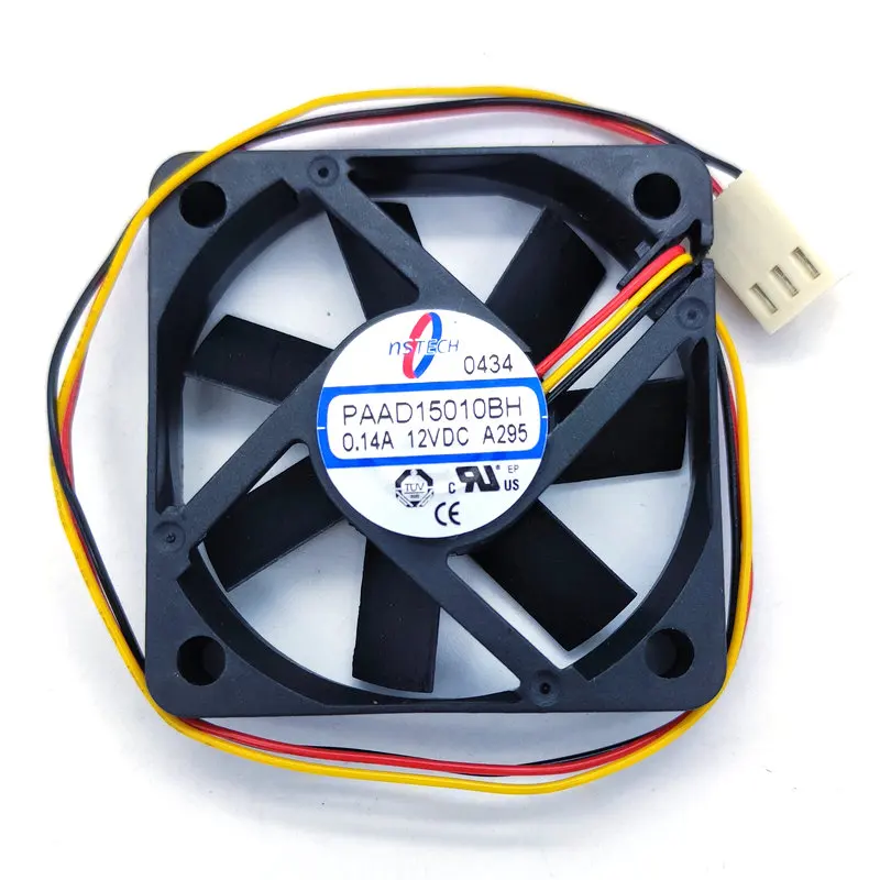 

PAAD15010BH 50x50x10MM DC12V 0.14A 3Lines Computer Cooling Fan