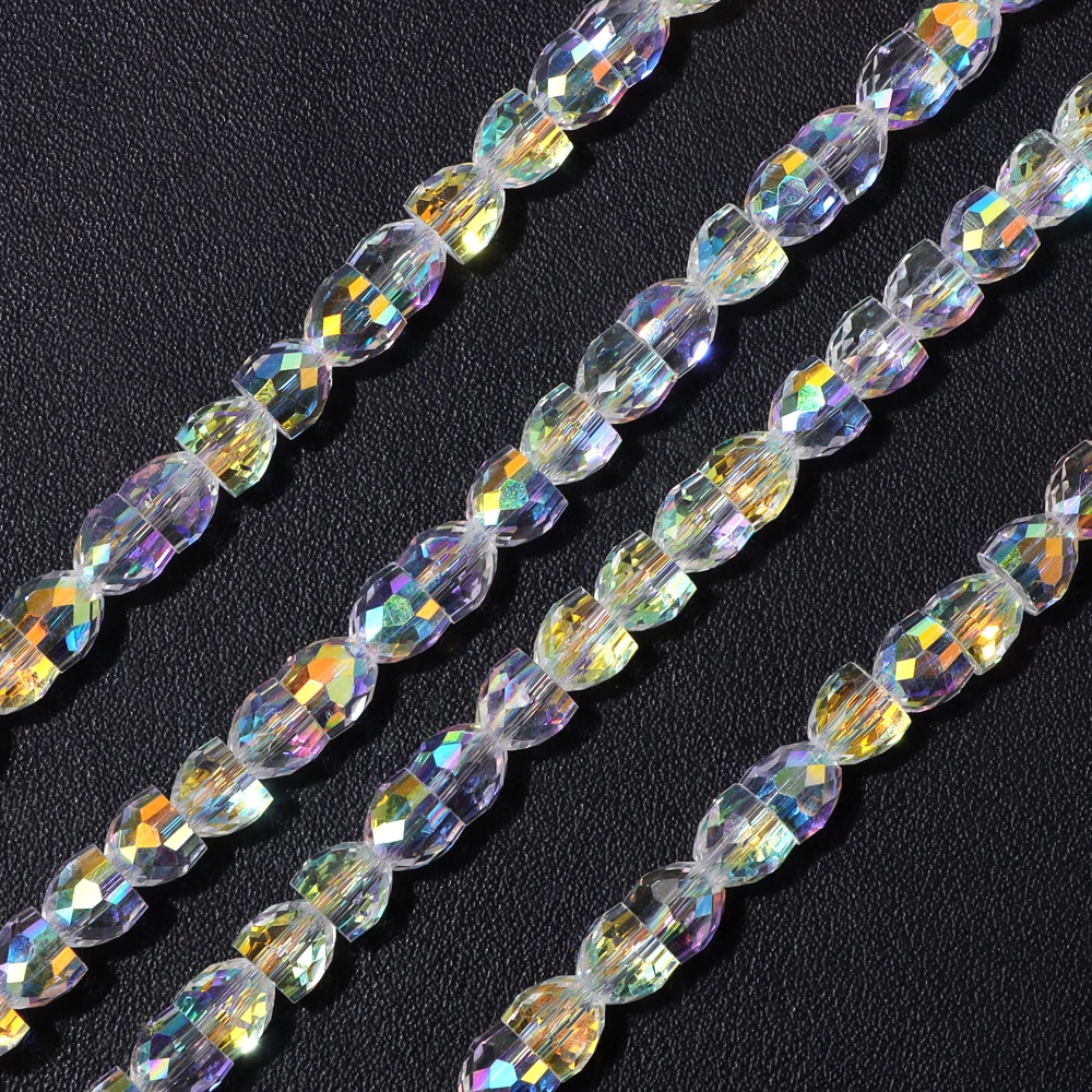 6mm Faceted Half Round Shape Austrian crystal Loose Faceted Bead For Bracelet Necklace Fashion Jewelry DIY Handmade Crafts