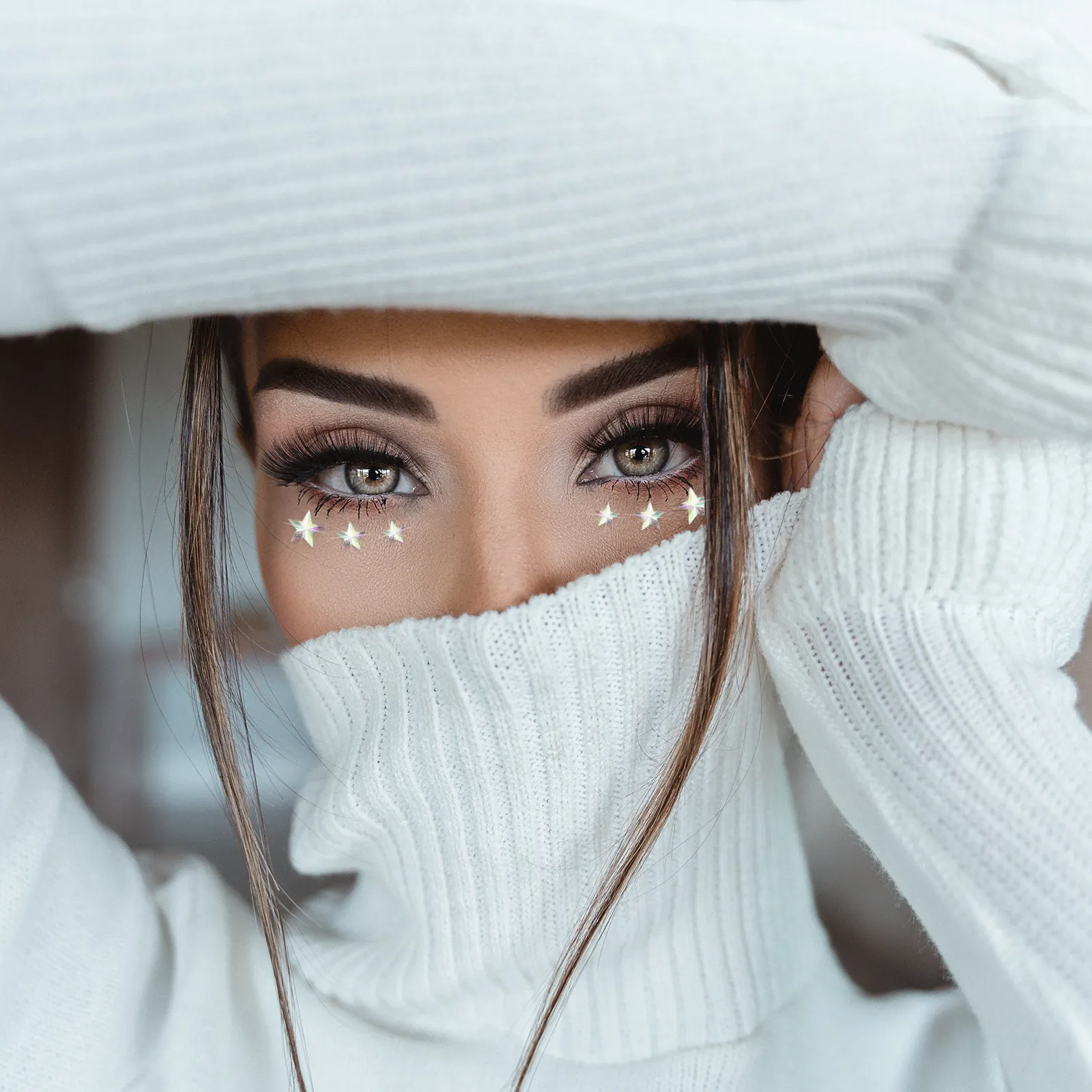 

5 листов наклеек со стразами для лица для женщин, для макияжа глаз и тела, для фестивалей, вечеринок, косплея, Хэллоуина, танцев, музыкальных мероприятий