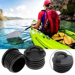 Rubber Marine Scupper Plugs Drain Holes Stopper Bungs For Kayak Canoe Boat Kayak Accessories Kayak Water Stopper Hollow Plug