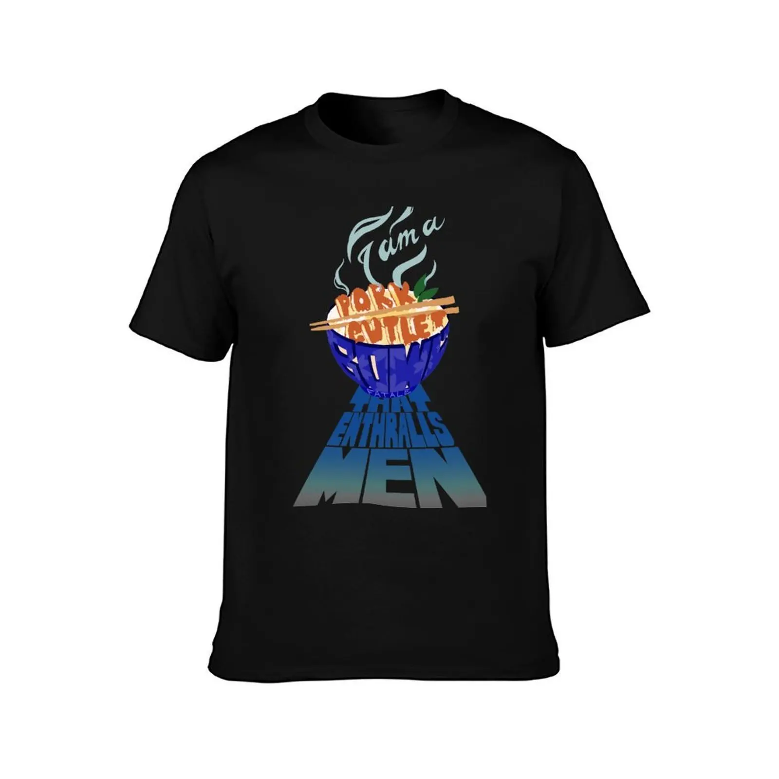 Pork Cutlet Bowl Fatale T-Shirt Outdoor Activity Sports T-Shirt