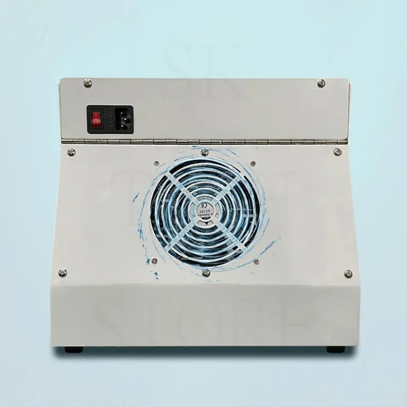 Green&White Light Dust Free Working Room 4 USB 5V-3A Anti Dust Working Bench Double Fan Adjustable Wind Clean Room Rear Smoking