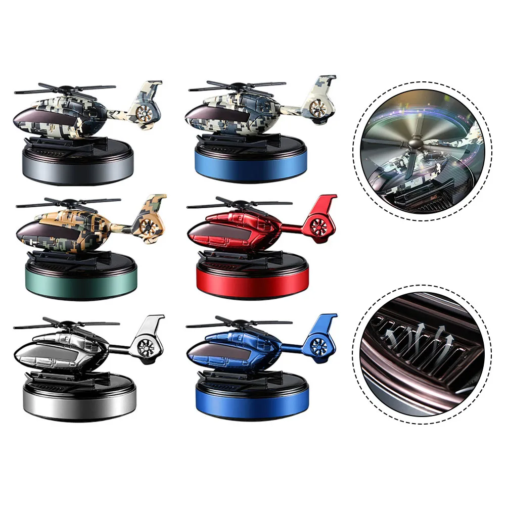 

Автомобильный солнечный освежитель воздуха, автоматическое вращение, диффузор эфирного масла, приборная панель, украшения для вертолета, аксессуары, диффузор аромата