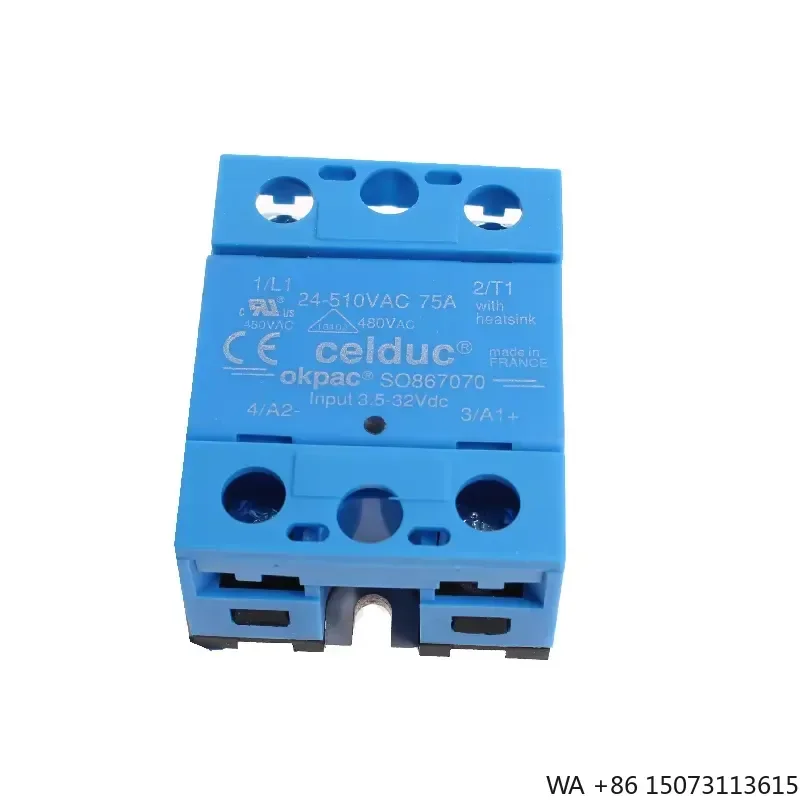 for SO869070 NA SSR 125A 24-510VAC VDR CTRL Controlled AC Solid State Relay Electronic Component