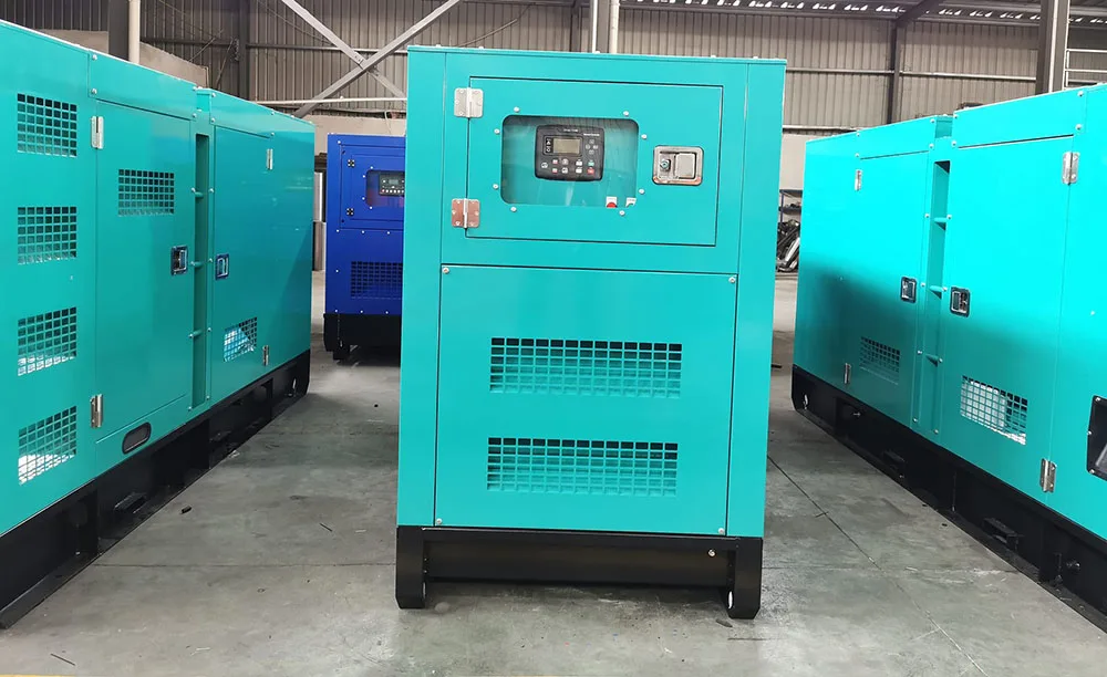 2025 Hot Sale Cummings 100KVA 80KVA 50KVA Silent Diesel Generator Set Weichai Engine 400V Rated Voltage Perkings Generator Set