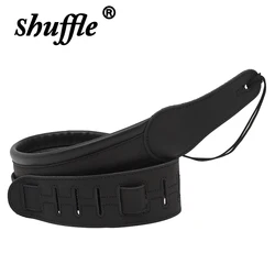 Guitar Strap Leather Adjustable Thicken Shoulder Strap Belt Electric Acoustic Guitar Bass Parts Stringed Instrument Accessories