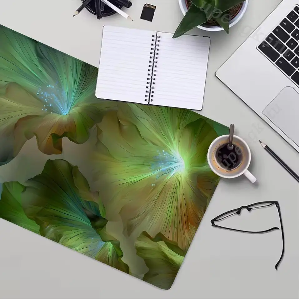Pond lotus leaf Mouse mini PC Pad Large keyboard MousePad Gaming Rubber phone playmat Lock Desk Mat Computer Gamers work office
