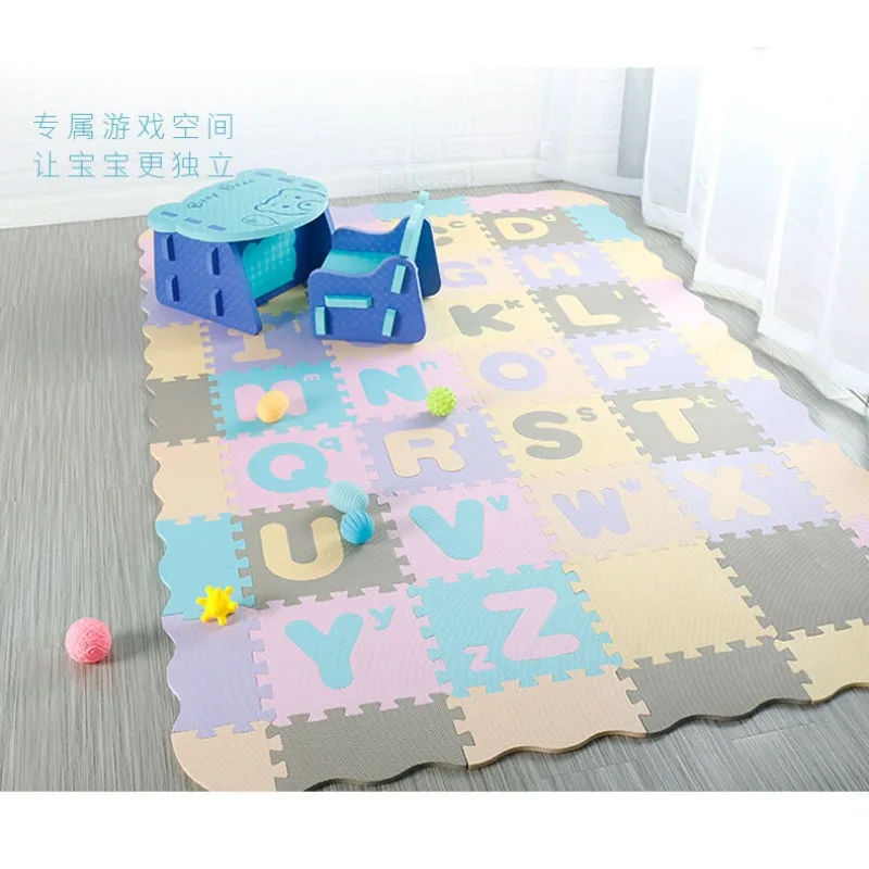 25pcs/Set Baby Play Mat Folding Mat For Children Kids Surface Activity Crawled Mats Eva Foam Puzzle Toys Child Floor Puzzles