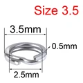 Tamaño 3.5mm 2.5x0.5