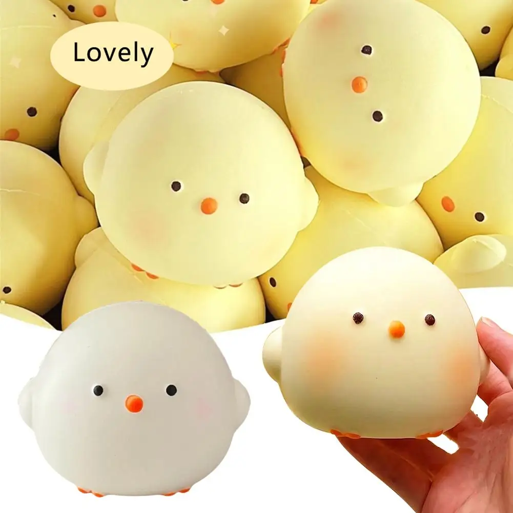 Squishies Frango Super Macio Brinquedos para Crianças, Anti-Stress Bola, Squeeze Favores Do Partido, Stress Relief Brinquedos para Aniversário, Kawaii, T6M8