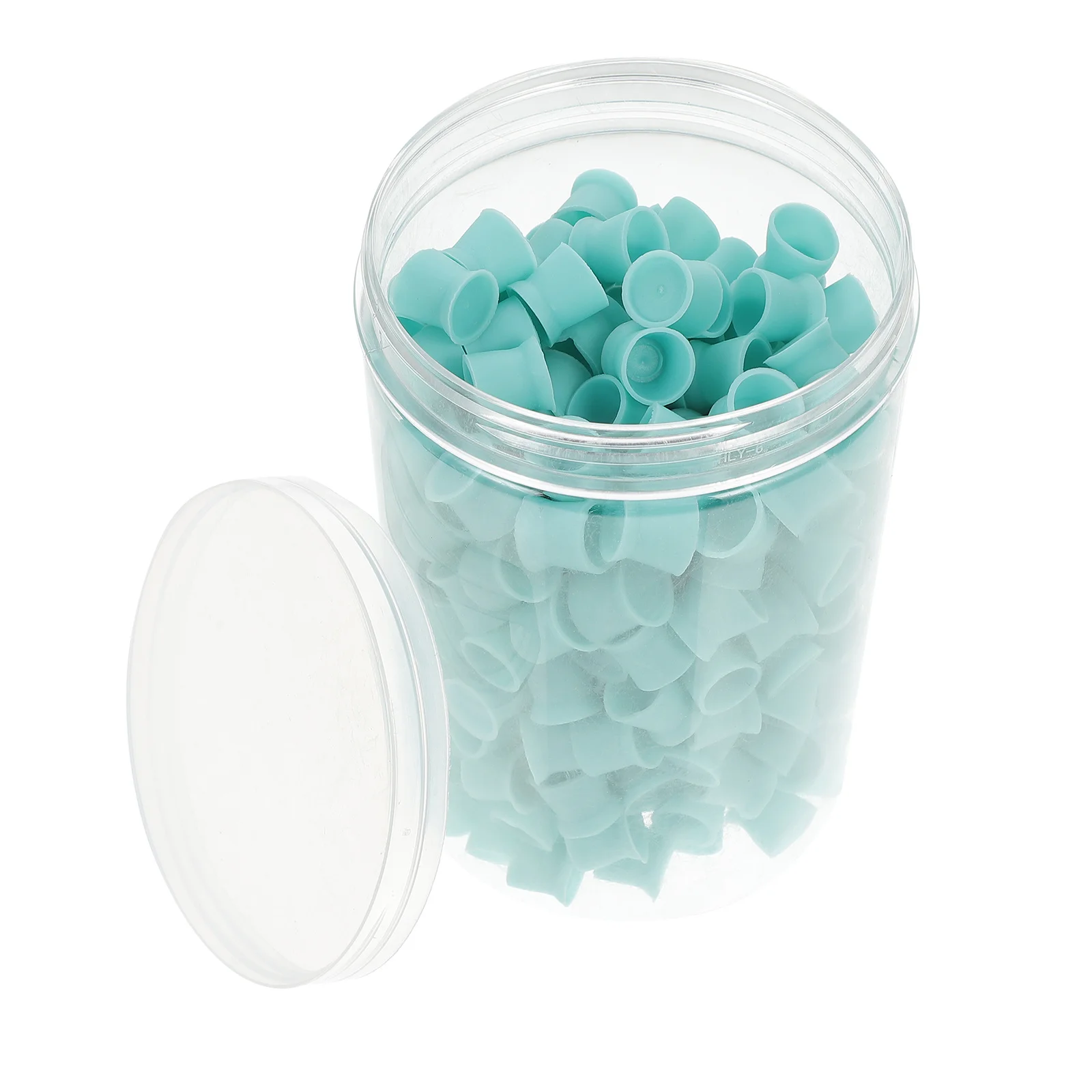 

300 шт. одноразовые силиконовые чашки с чернилами для татуировок, прочные держатели для пигментов, принадлежности для салонных татуировок, чашки для татуировок, крышки контейнеров для макияжа