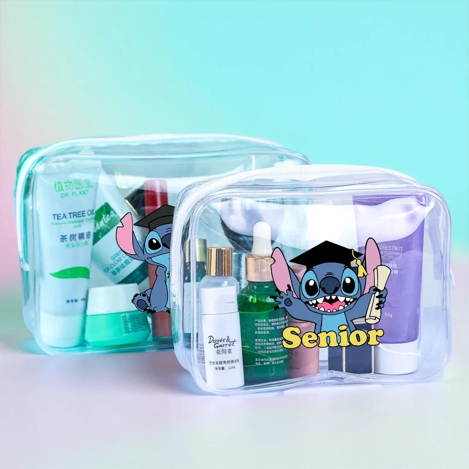 

Stitch Kawaii Women Small Cosmetic Bag Fashion Lipstick Storage Pouch Beauty Case Travel Makeup Organizer Pack Birthday Gifts