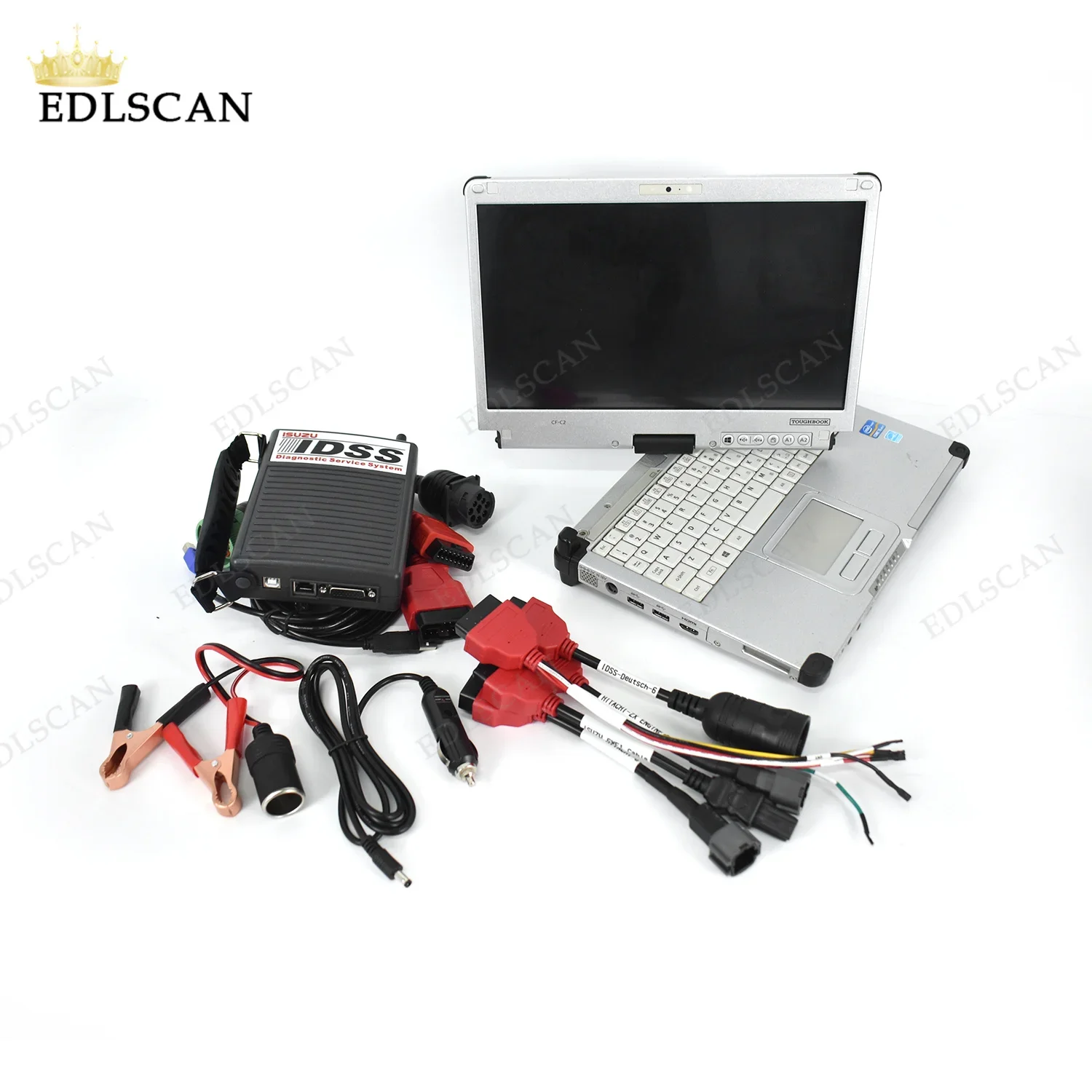 

For Isuzu G-IDSS E-IDSS Vehicles Excavator Truck Diagnostic Scanner Tool For Isuzu+CFC2 laptop