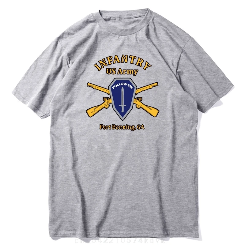 Sport T-Shirt   Men's 2025 New Limited Infantry Army Fort Benning Ga