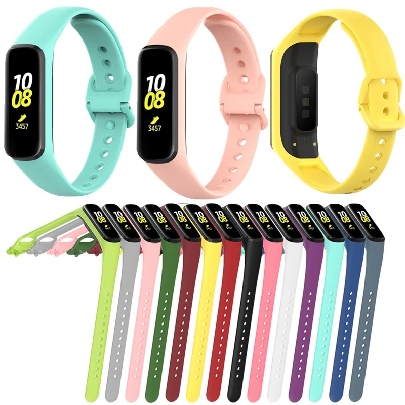 For Samsung Galaxy Fit 2 SM-R220 watch bracelet replacement sports strap silicone strap