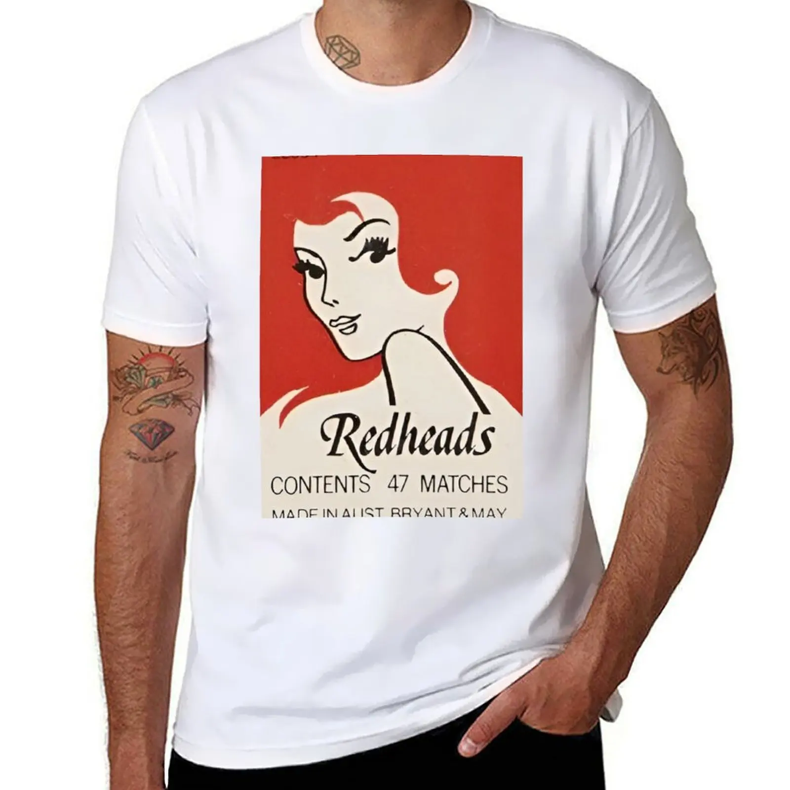 

Redhead Safety Matches #2 T-Shirt man t shirt graphic cotton t shirt pack T-Shirt