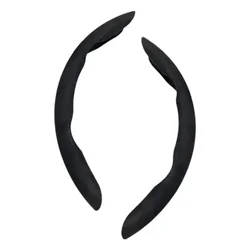 38CM Car Steering Wheel Booster Cover Suede Universal Thicken Non-Slip Auto Interior Steer Protector Decoration Accessories