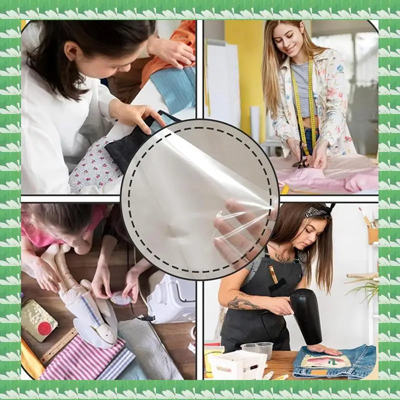 

ONCE железные клейкие листы, 40 шт., тяжелый двухсторонний клейкий лист термоплавкой ткани, плавкие клейкие листы формата А4