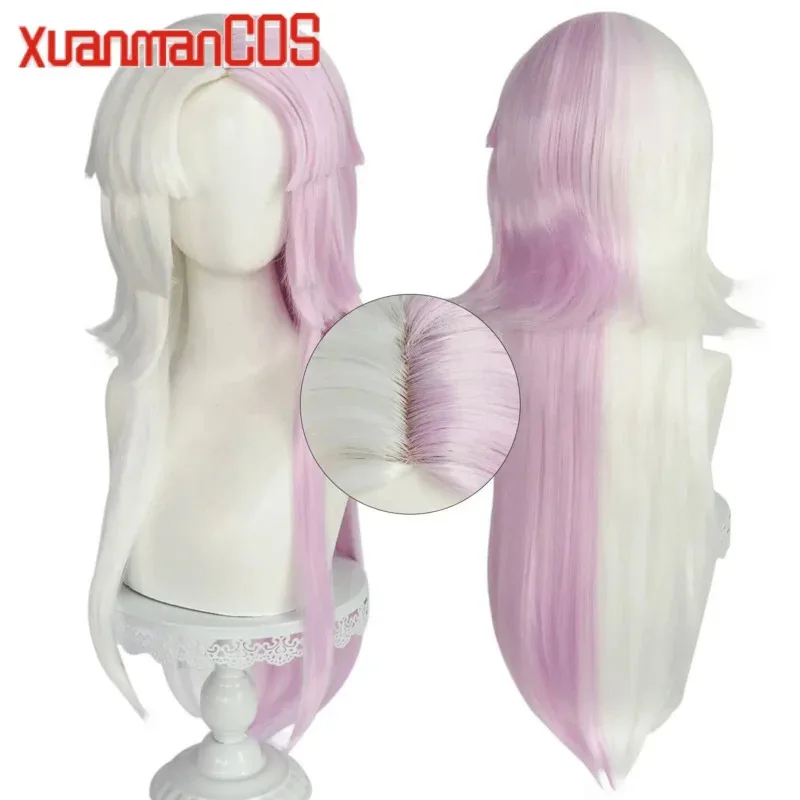 

Anime Bungou Stray Dogs Cosplay Wig Long White Purple Pink Wigs High Quality Heat Resistant Synthetic Halloween Accessories
