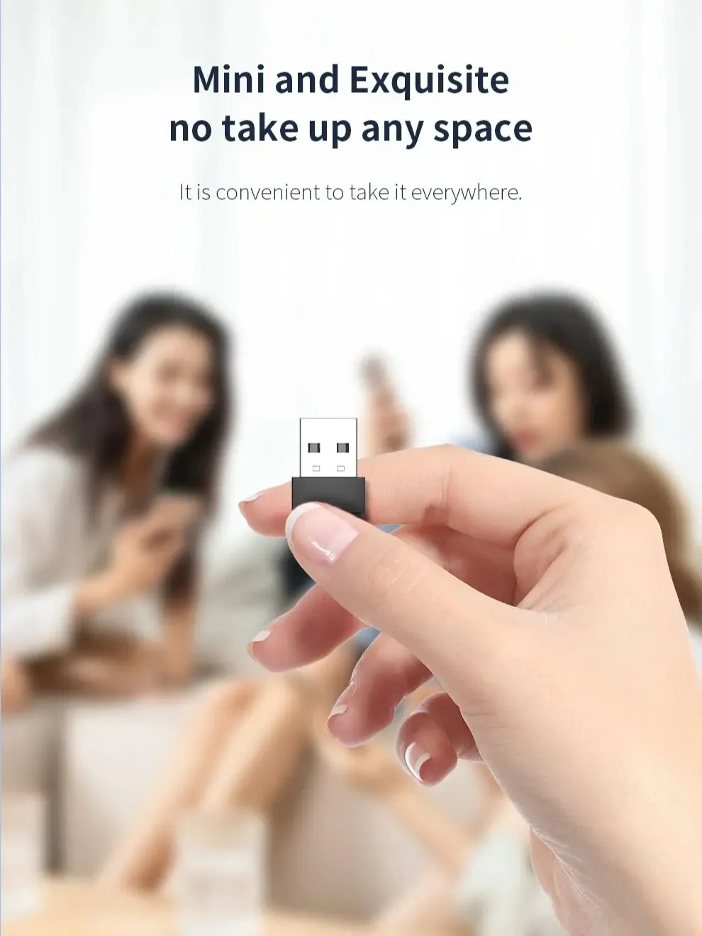 Мини Wi-Fi адаптер COMFAST, Usb, 150 Мбит/с, 2,4 ГГц