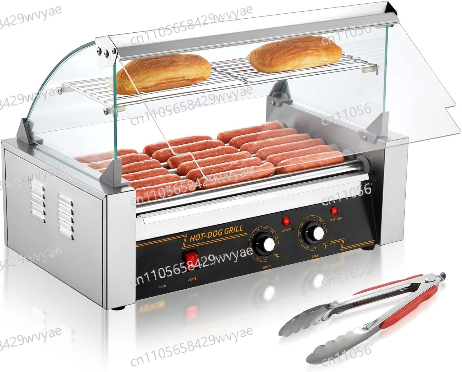 Camping Party Household Appliances 220V/110V Commercial Hot Dog Reel Electric Sausage Barbecue Grill Machine