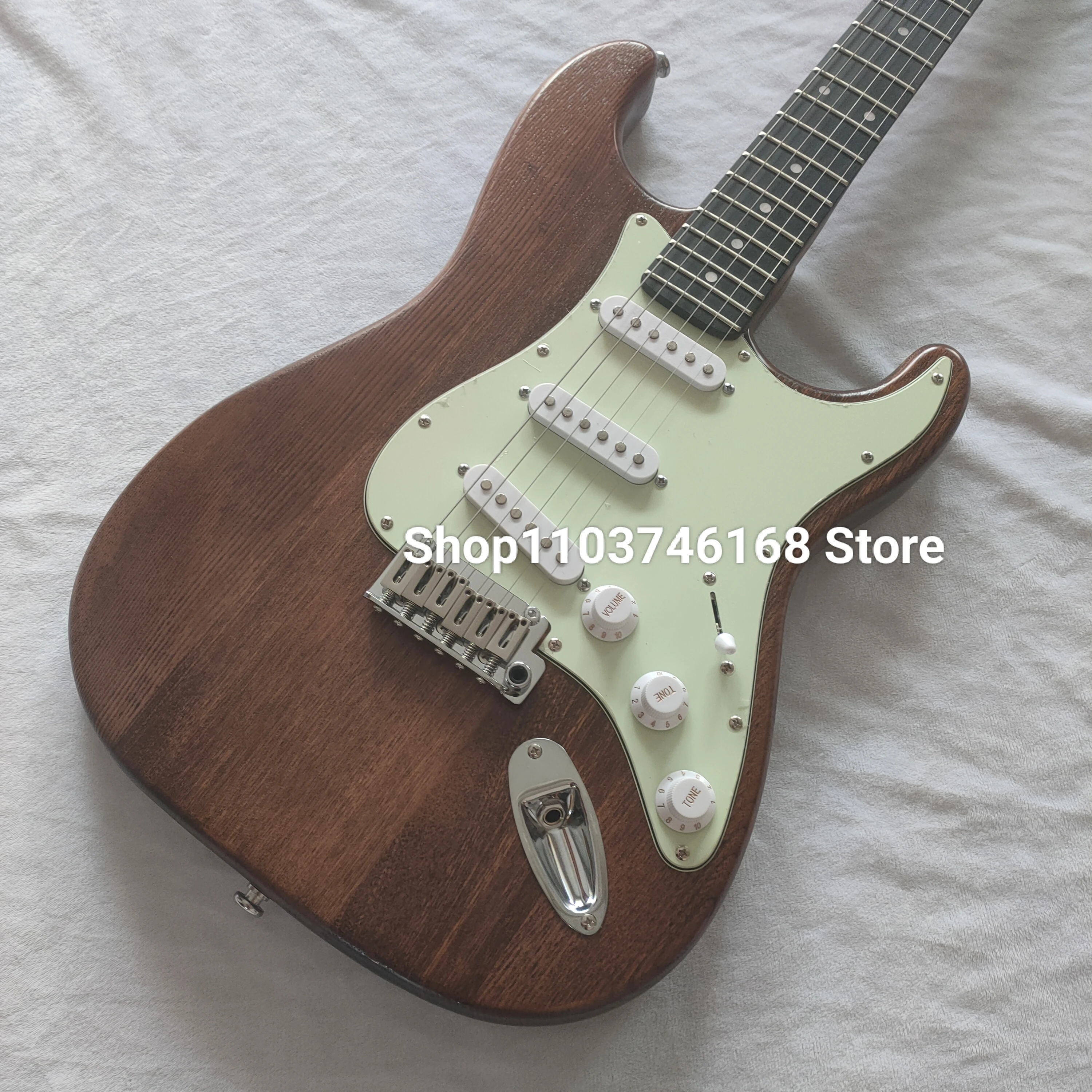 Retro pao--letti Electric Guitar/Charcoal grilled elm body/Charcoal grilled maple neck/22F/In stock/Fast shipping/Free shipping