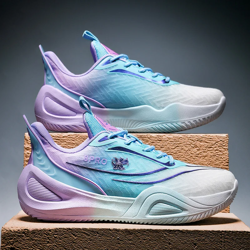 

Professional Basketball Shoes Men Women Breathable Sport Shoes Couples Anti-Slippery Outdoor Basketball Boots Unisex Size 35-45