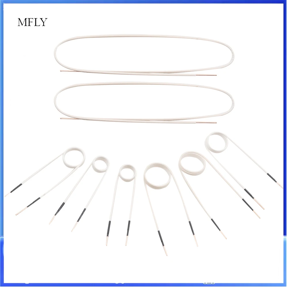 3/8/10 bobinas aquecedor magnético diy bobinas de indução 30mm/40/50/750 kits de bobina de indução acessórios de calor sem chama
