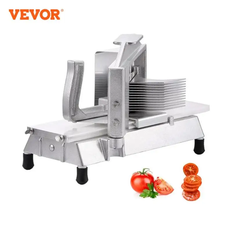 VEVOR Commercial Tomato Cheese Slicer 4.7MM Sharp Blades Kitchen Appliance Stainless Steel Home Manual Vegetable Fruit Cutter