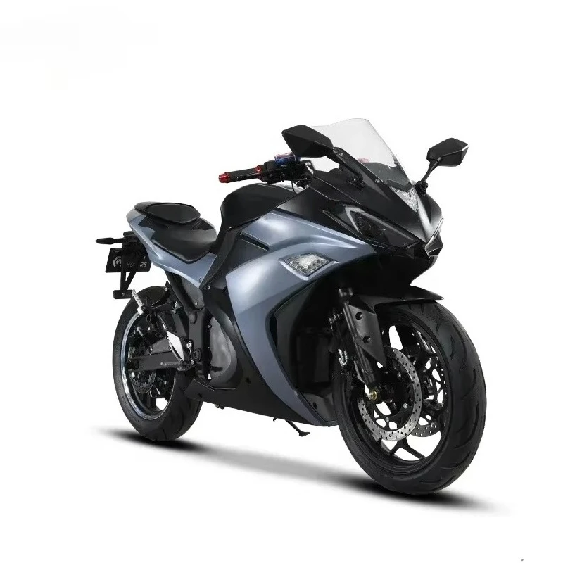 Motorcycle Latest Model V6 Electric Motorcycle Fast Lithium Battery New Helmet Powerful Delivery