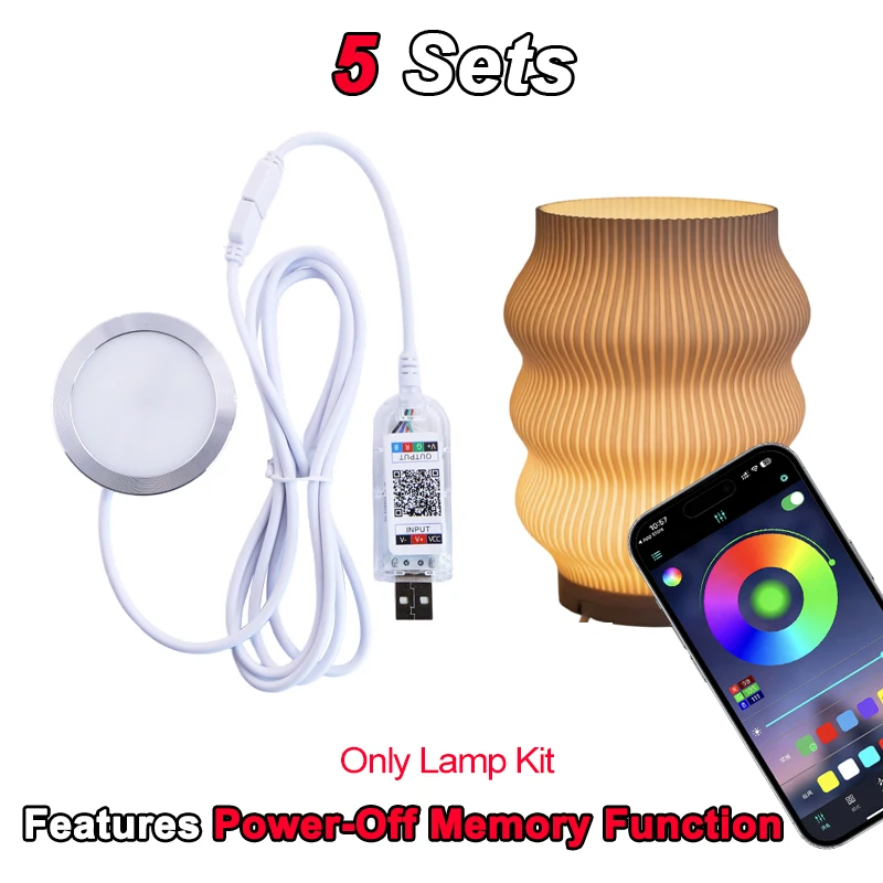 Voor Bambu Lab Led Lamp Kit 001 Hardware 3d Afdrukken Onderdelen Bambulab Licht Kit Led Licht Onderdelen Model