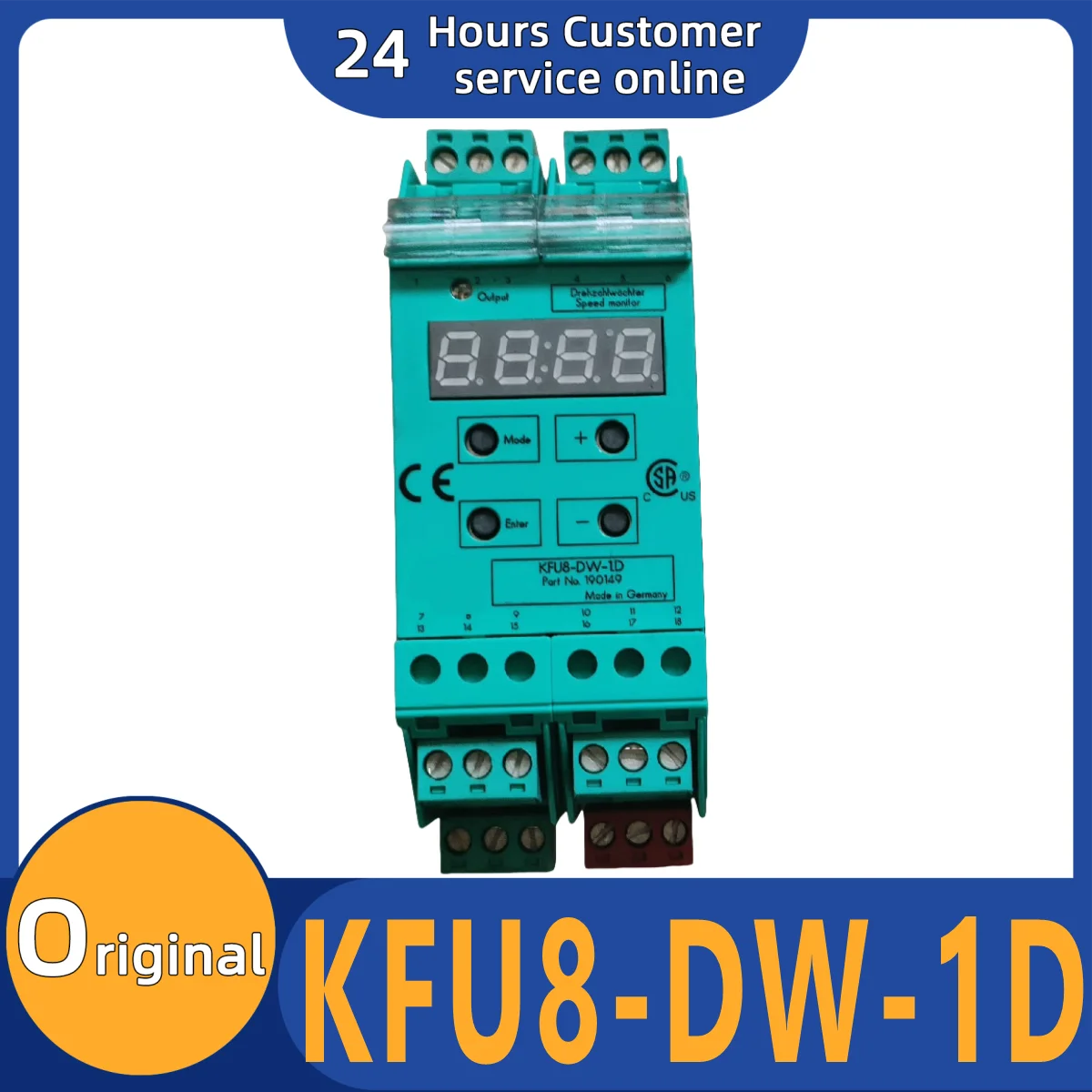 

Brand new original current converter safety isolation barrier KFU8-DW-1D