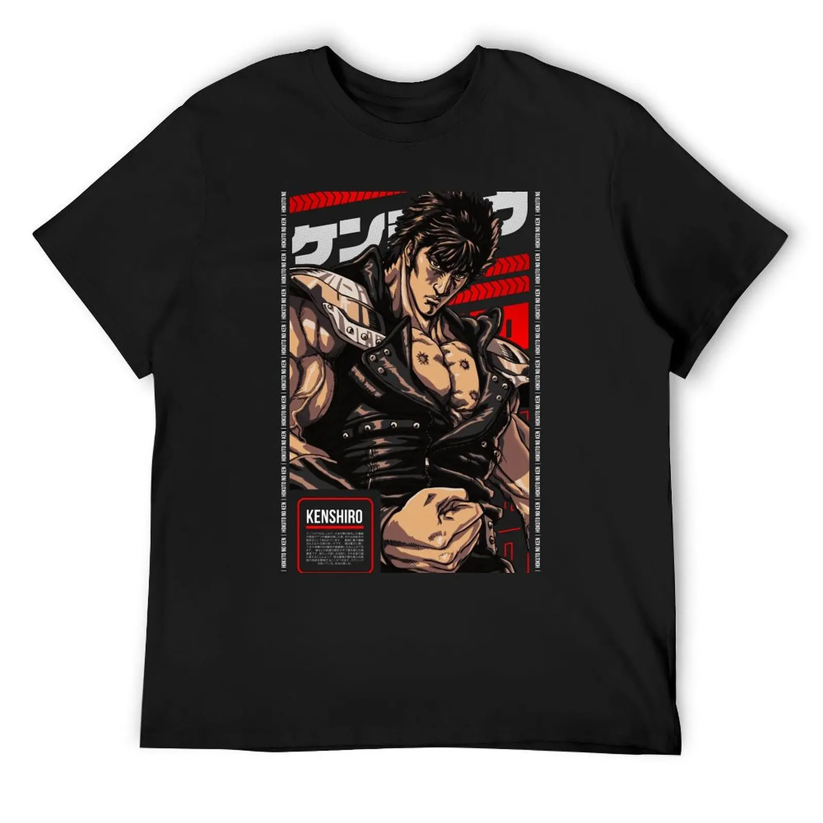 

Kenshiro HOKUTO NO KEN Anime Stars 3.0 T-Shirt sports fans vintage Aesthetic clothing Short sleeve tee men