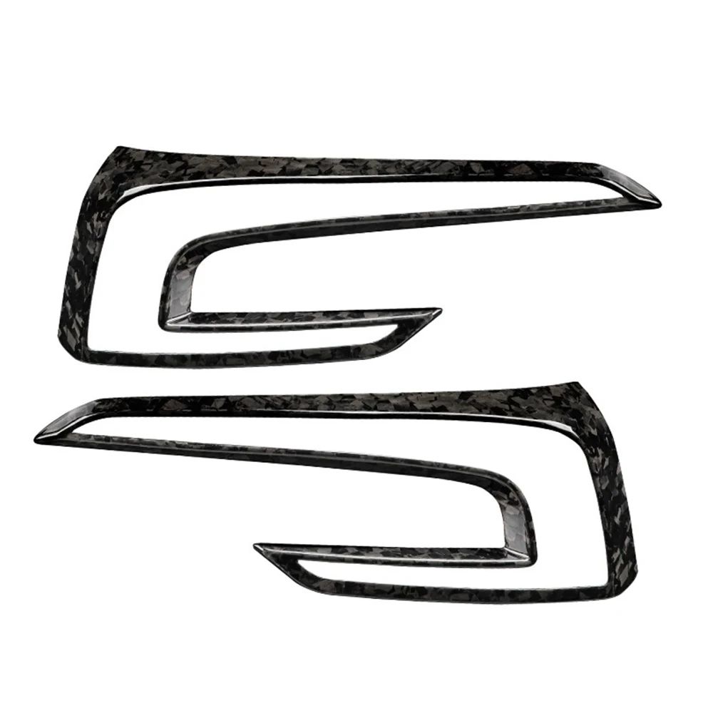 

Кованое углеродное волокно, украшение заднего фонаря, рамка заднего фонаря, внешняя отделка автомобиля для Tesla Model 3 Highland 2023 2024