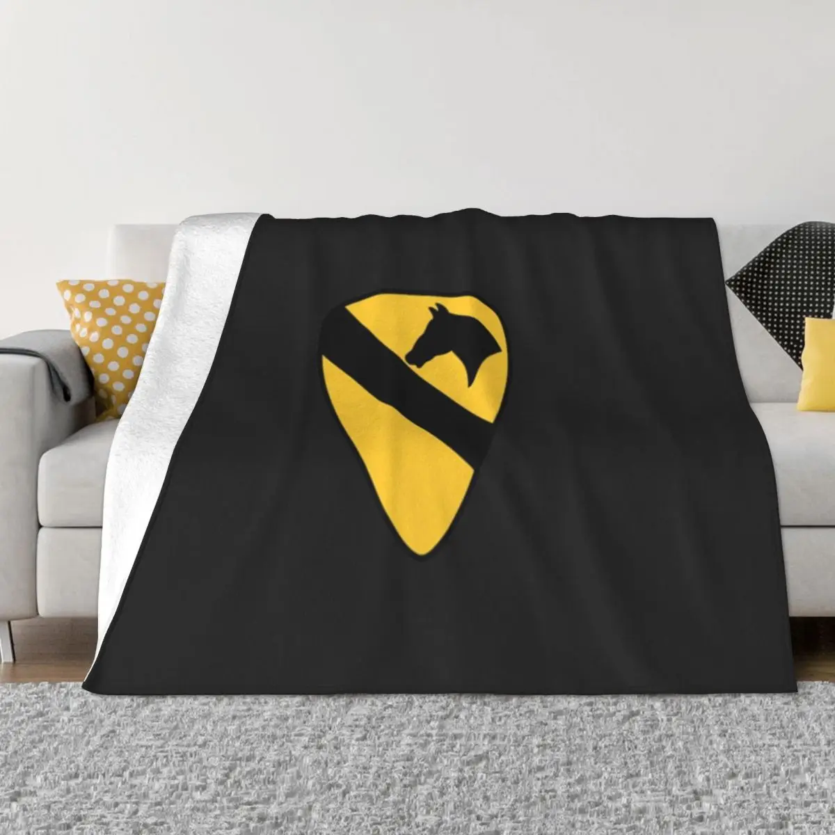 1st Cavalry Division Classic T-Shirt Throw Blanket anime Plaid on the sofa Luxury St Blankets