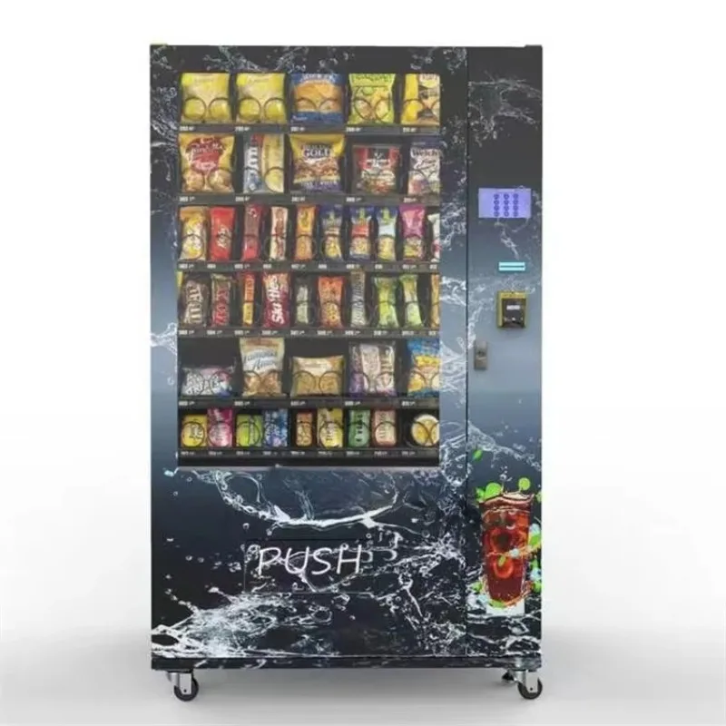 

Индивидуальное комплексное решение для вендинга: автоматизированный аппарат для напитков, закусок и сигарет от немецкой фабрики (бесплатная доставка)