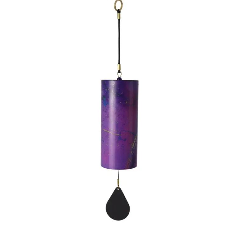 Traditional wind chimes, purple Japanese wind chimes, percussion instrument interior pendant