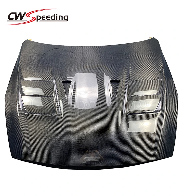 

TS STYLE CARBON FIBER ENGINE HOOD BONNET for NISSAN GTR R35 Norsen