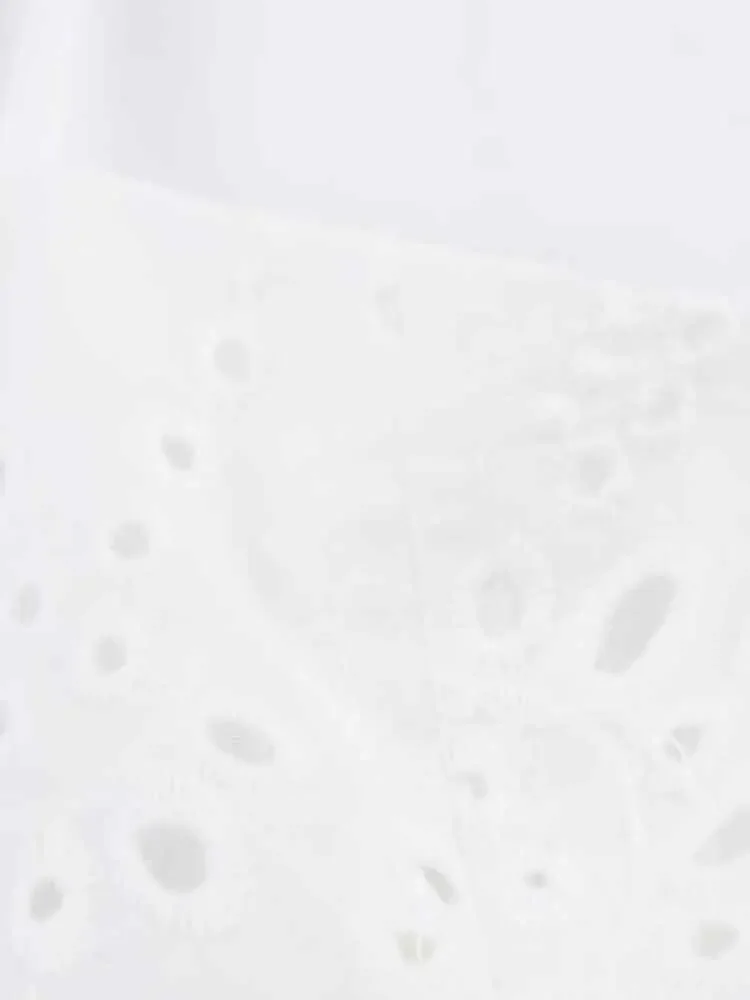 Neue Damenmode im europäischen Stil, vielseitiges Temperament, bestickte Oberteile und Rockanzüge im Wellenstil mit breitem Saum