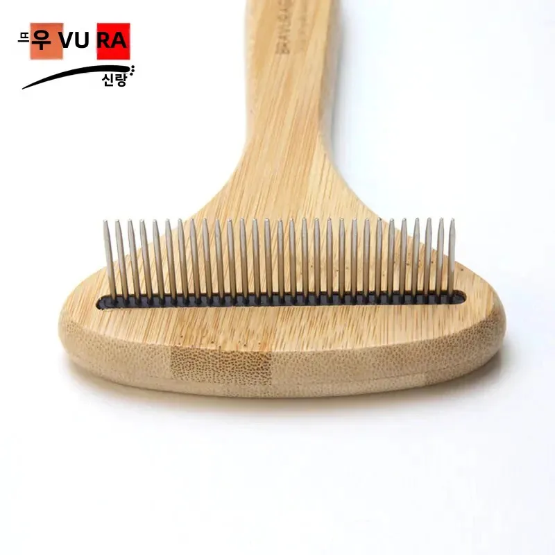 Large Dog Rake Comb Pet Hair Remover Rotating Knot Needle Comb Dog Grooming Tool for Beauty Care