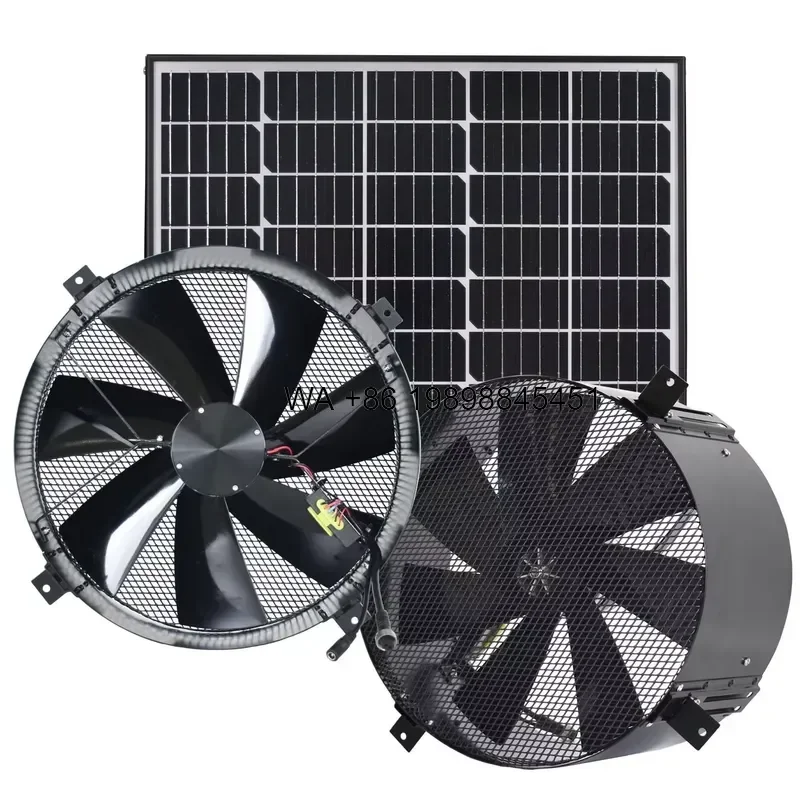 Wmwmnu for Louver Vent Mist Air Flow Kit for Basement Wall Garage Farm Industrial Axial Poultry