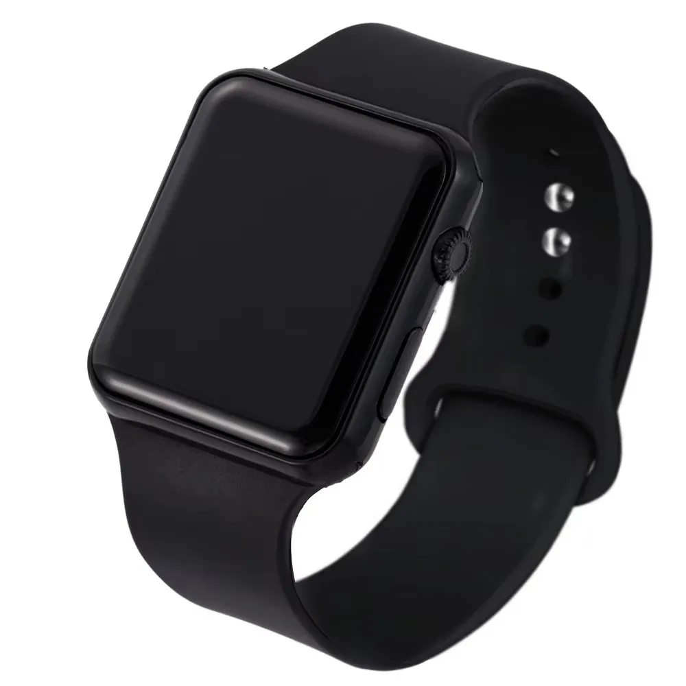 Casual LED Watch for Men Women Military Sports Men Watches Simple Fashion Digital Wristwatches Silicone Clock Relogio Masculino view 2