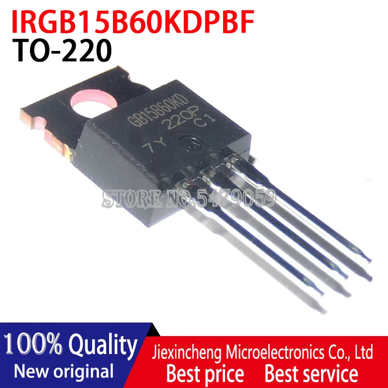 10 шт. 100% Новый оригинальный IRGB15B60KDPBF GB15B60KD IRGB15B60KD TO220 IGBT 600 в А